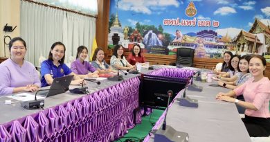 ร่วมประชุมทางไกล (Video Conference )เพื่อซักซ้อมการดำเนินการคัดเลือกบุคคลเพื่อบรรจุและแต่งตั้งเข้ารับราชการตำแหน่งครูผู้ช่วย
