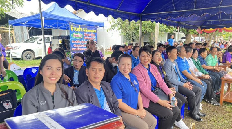 ร่วมพิธีเปิดการเข่งขันกีฬา-กรีฑา ทุ่งทองนทีเกมส์ 68 ณ โรงเรียนปากจอกวิทยา